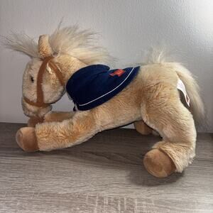 Wells Fargo Legendary Pony Nellie Plush Stuffed Animal 14" Beige Horse 2015
